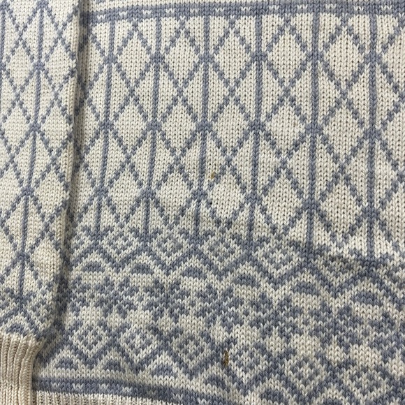 Vintage Oslo Sweater Shop Womens Sweater Medium 42 Fair Isle Wool Polar Bear - Picture 3 of 15